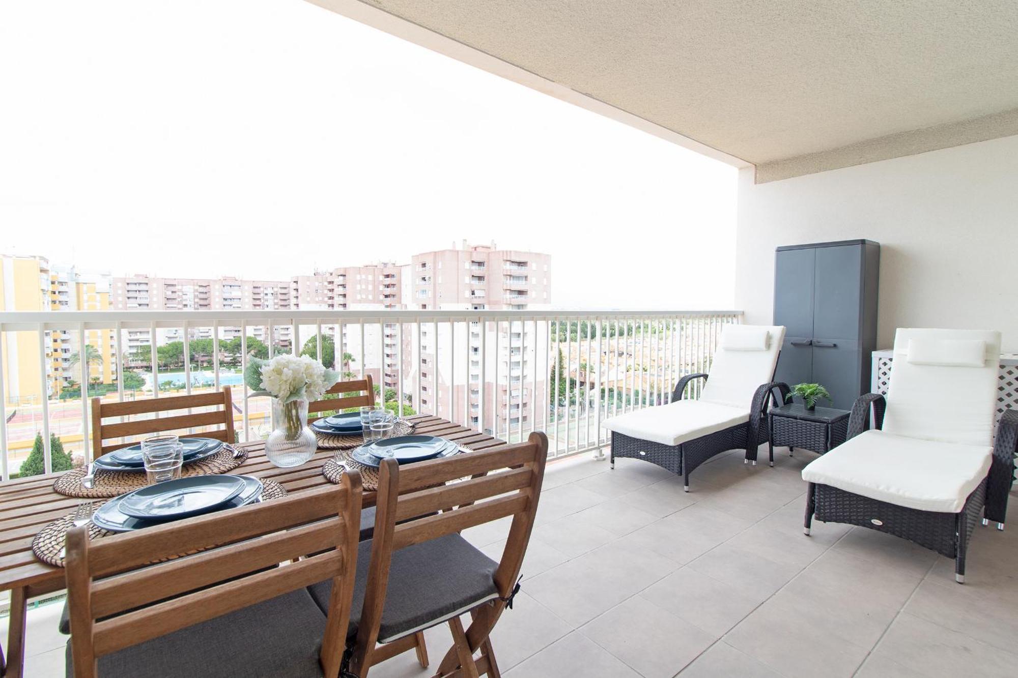 Global Properties, Moderno Apartamento En Canet Al Mar Canet d'En Berenguer Luaran gambar